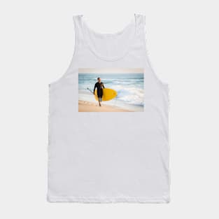 Man with his paddle board Tank Top